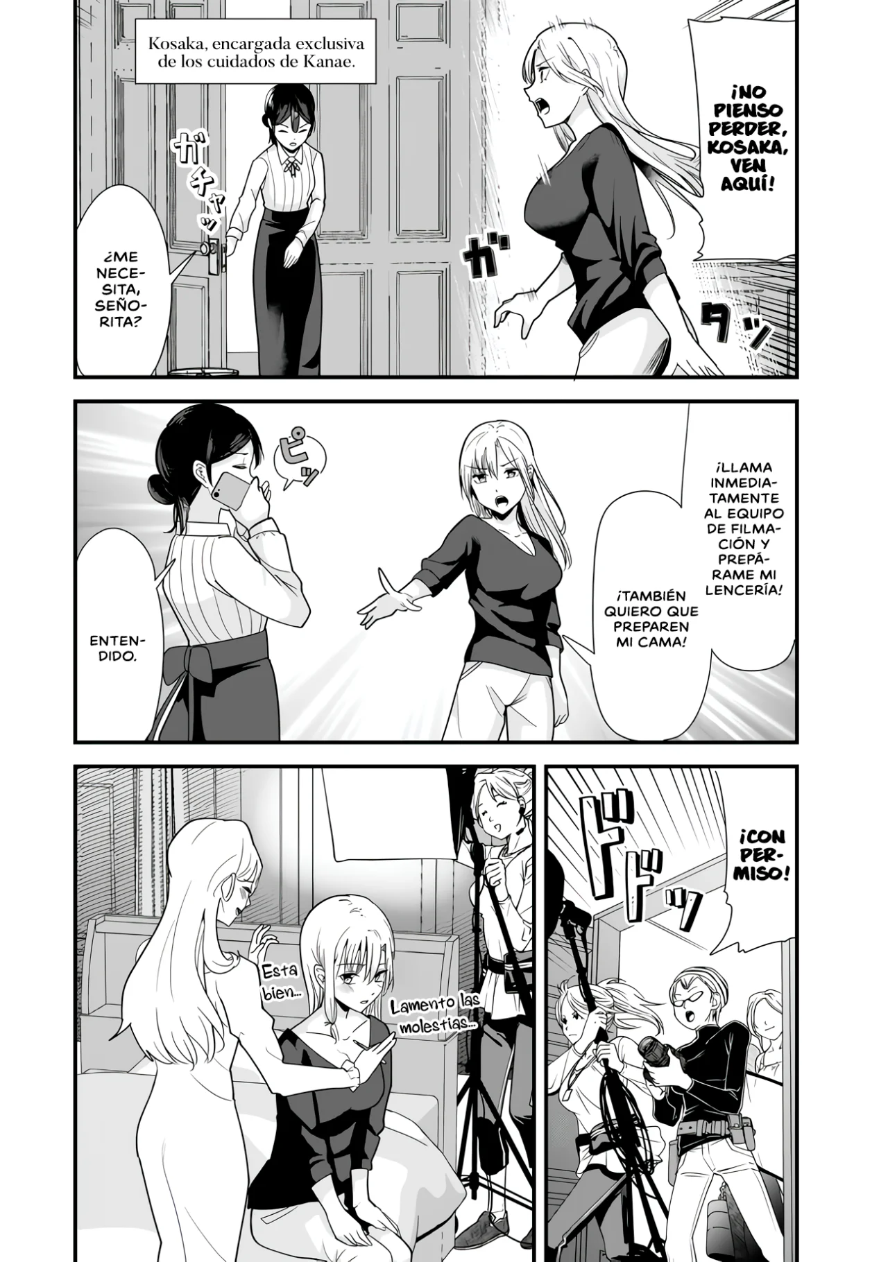 Página 1 del Manga