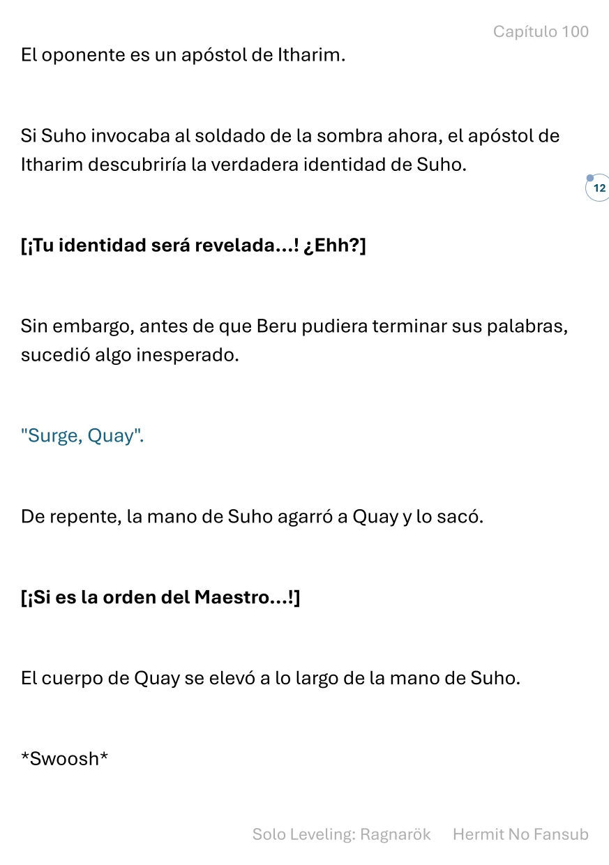 Página 13 del Manga