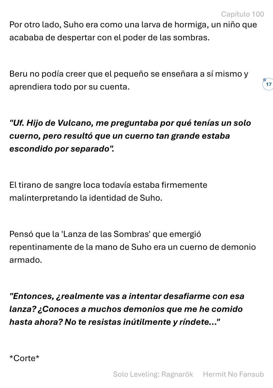 Página 18 del Manga