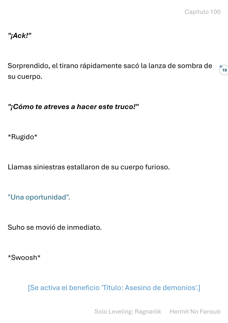 Página 20 del Manga