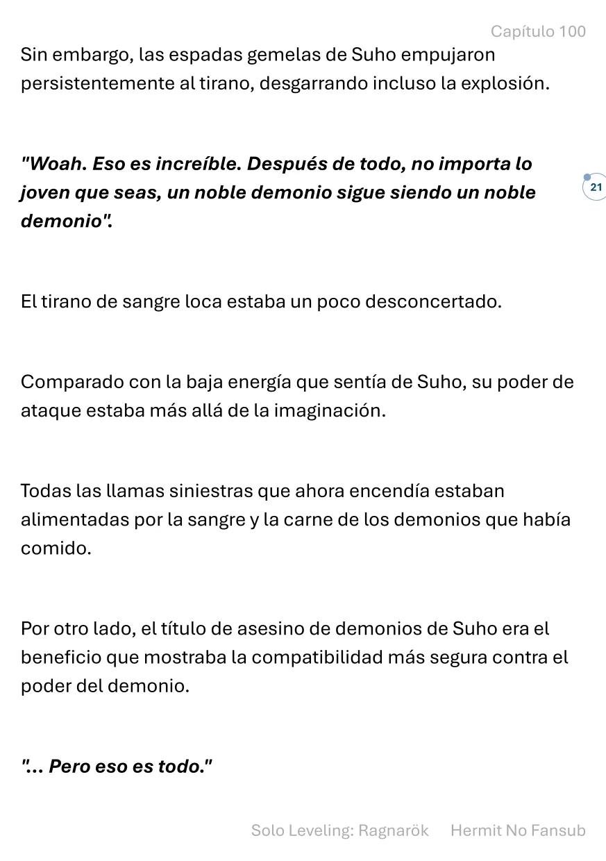 Página 22 del Manga