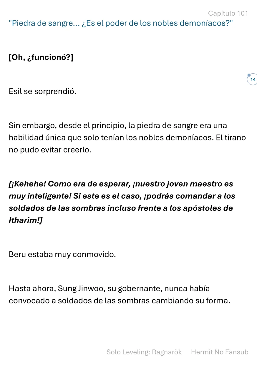 Página 15 del Manga