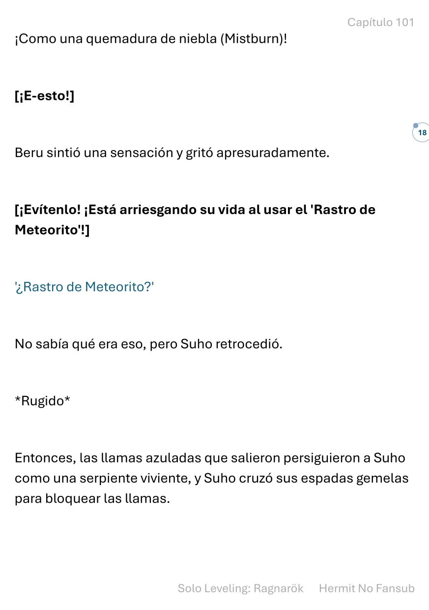 Página 19 del Manga