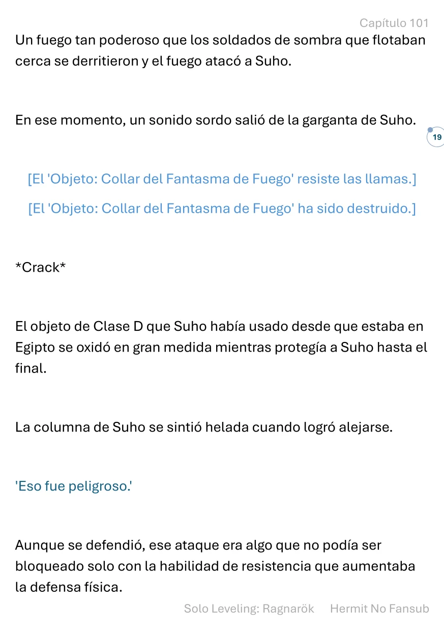 Página 20 del Manga