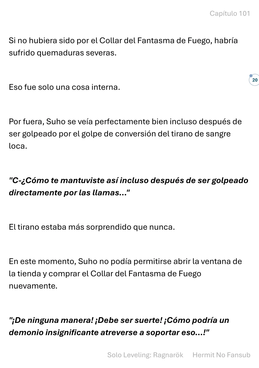 Página 21 del Manga