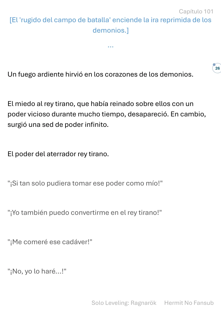 Página 27 del Manga