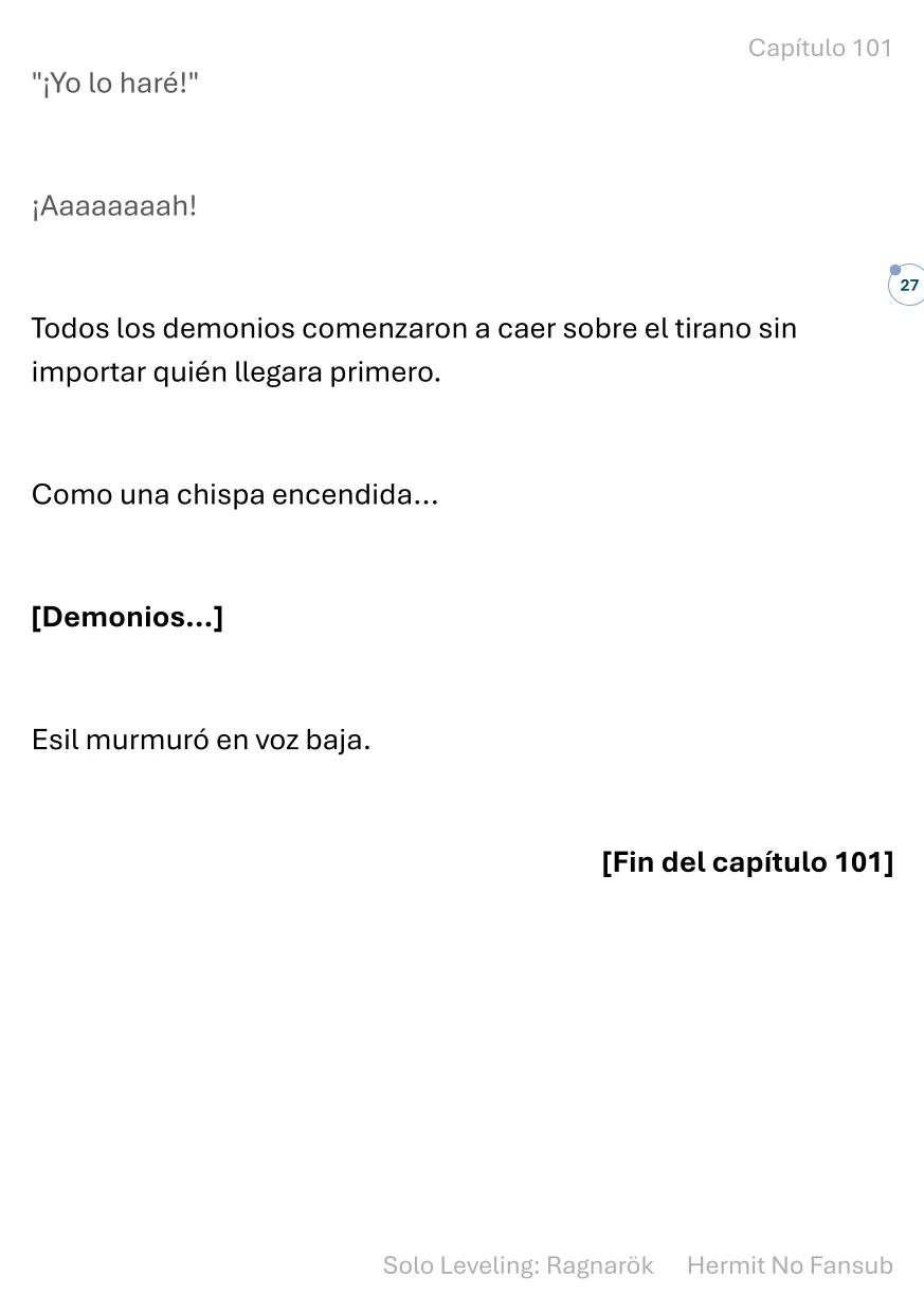 Página 28 del Manga