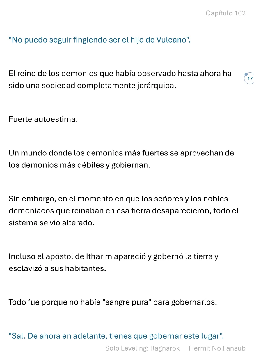 Página 18 del Manga