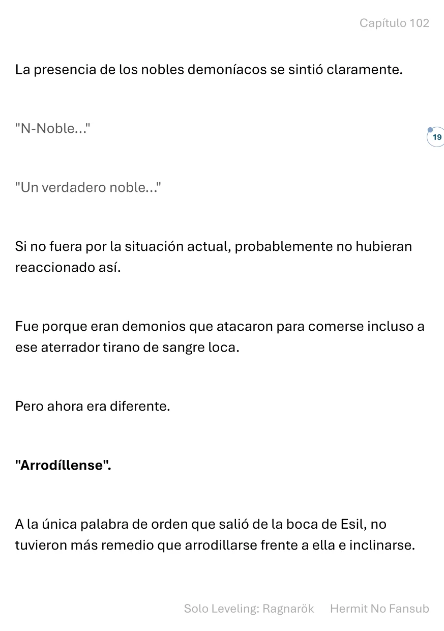 Página 20 del Manga