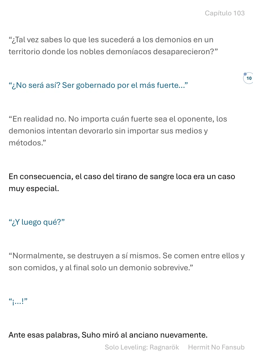 Página 11 del Manga