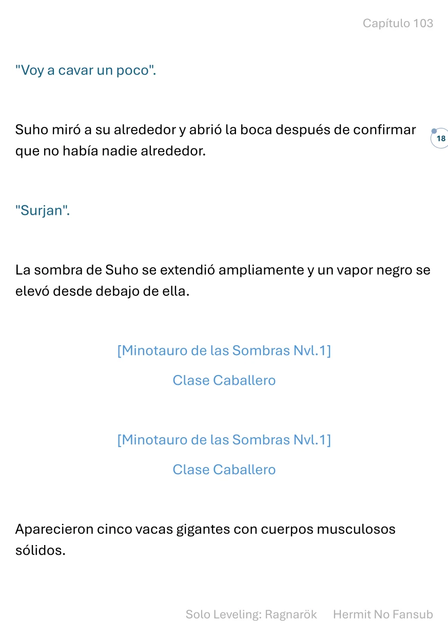 Página 19 del Manga