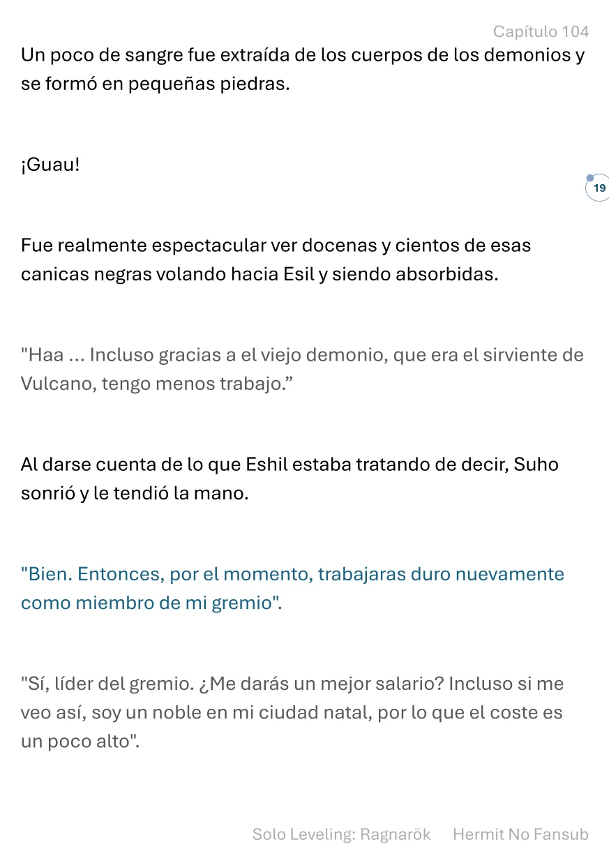 Página 20 del Manga