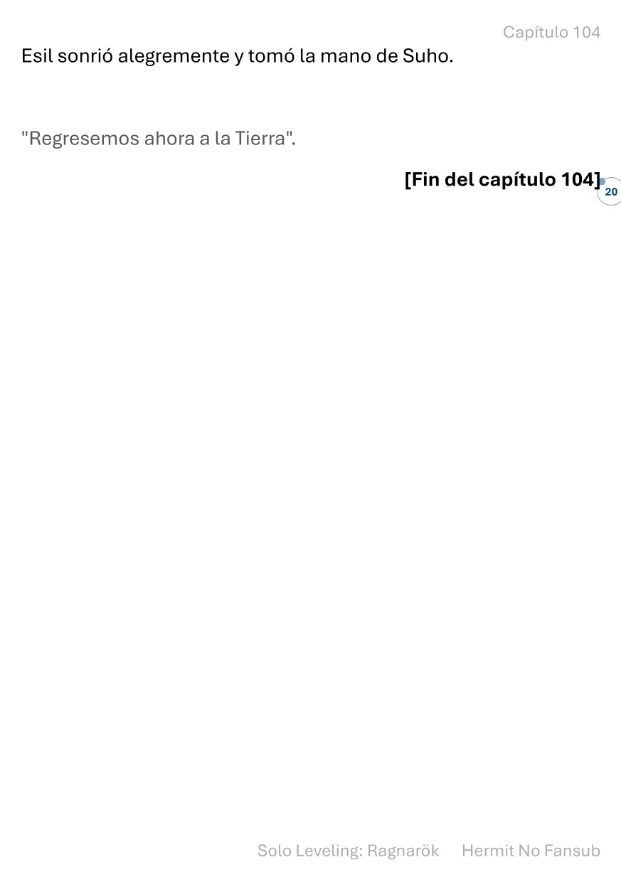 Página 21 del Manga