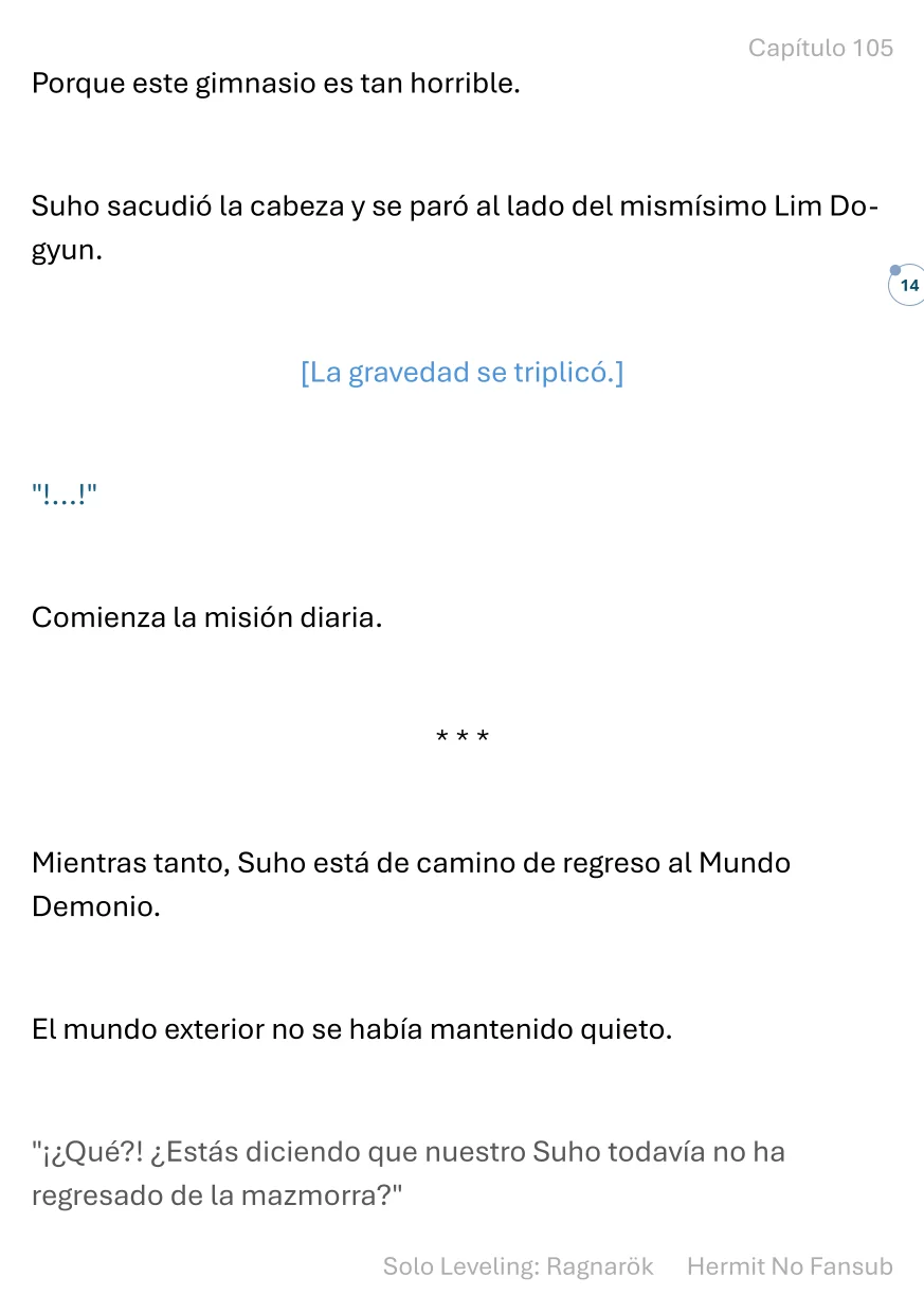 Página 15 del Manga