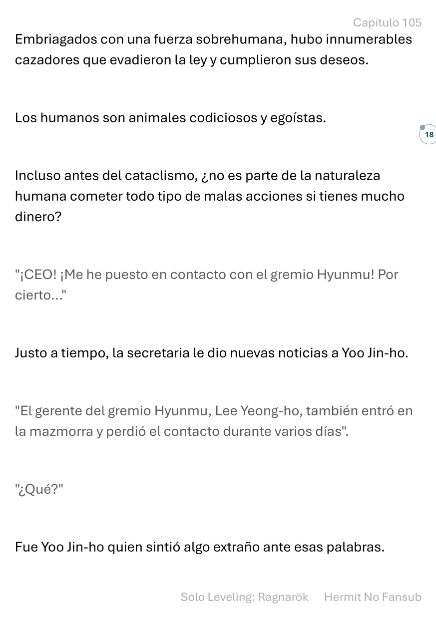 Página 19 del Manga