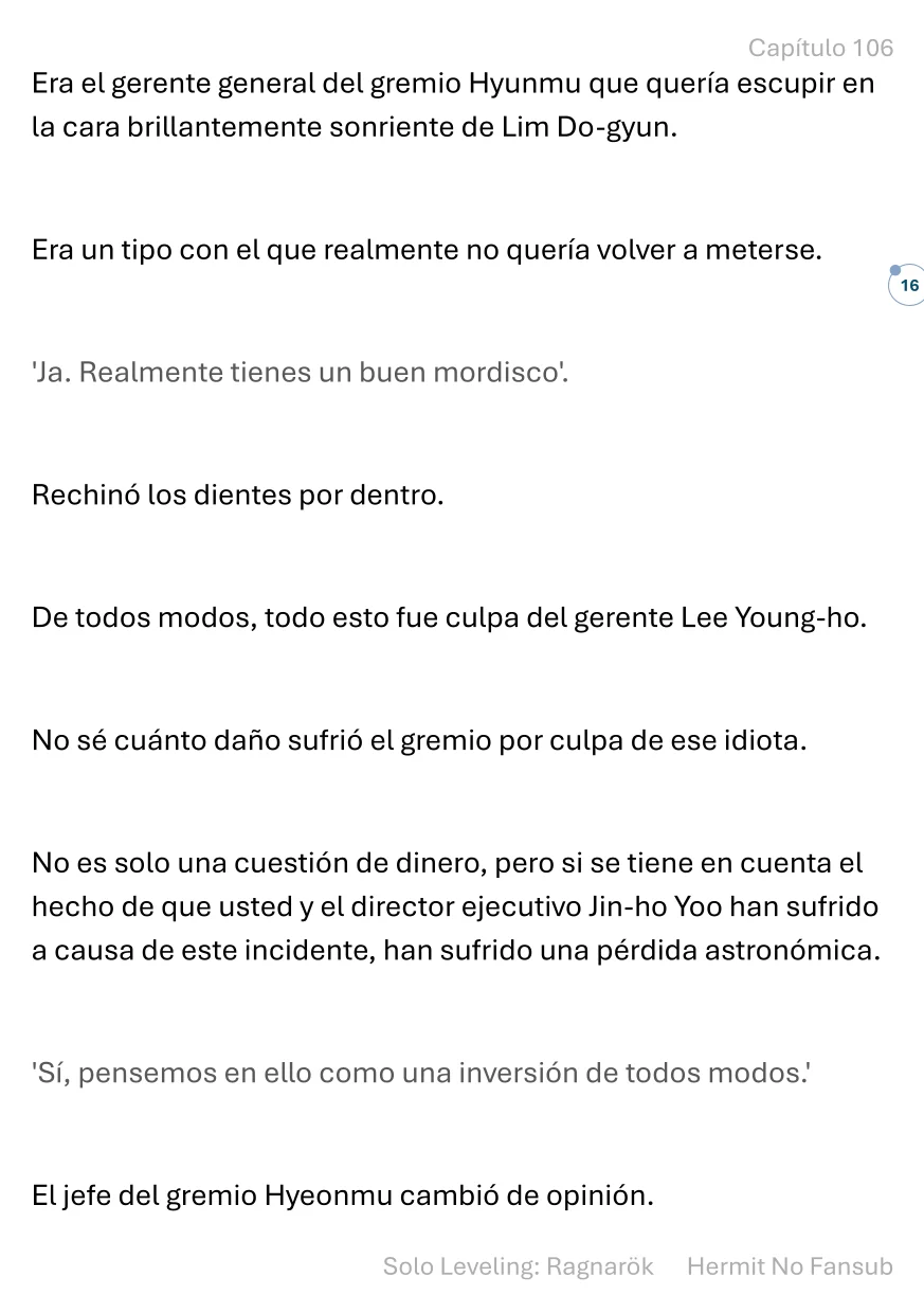 Página 17 del Manga