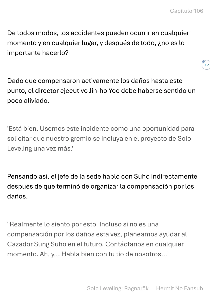 Página 18 del Manga