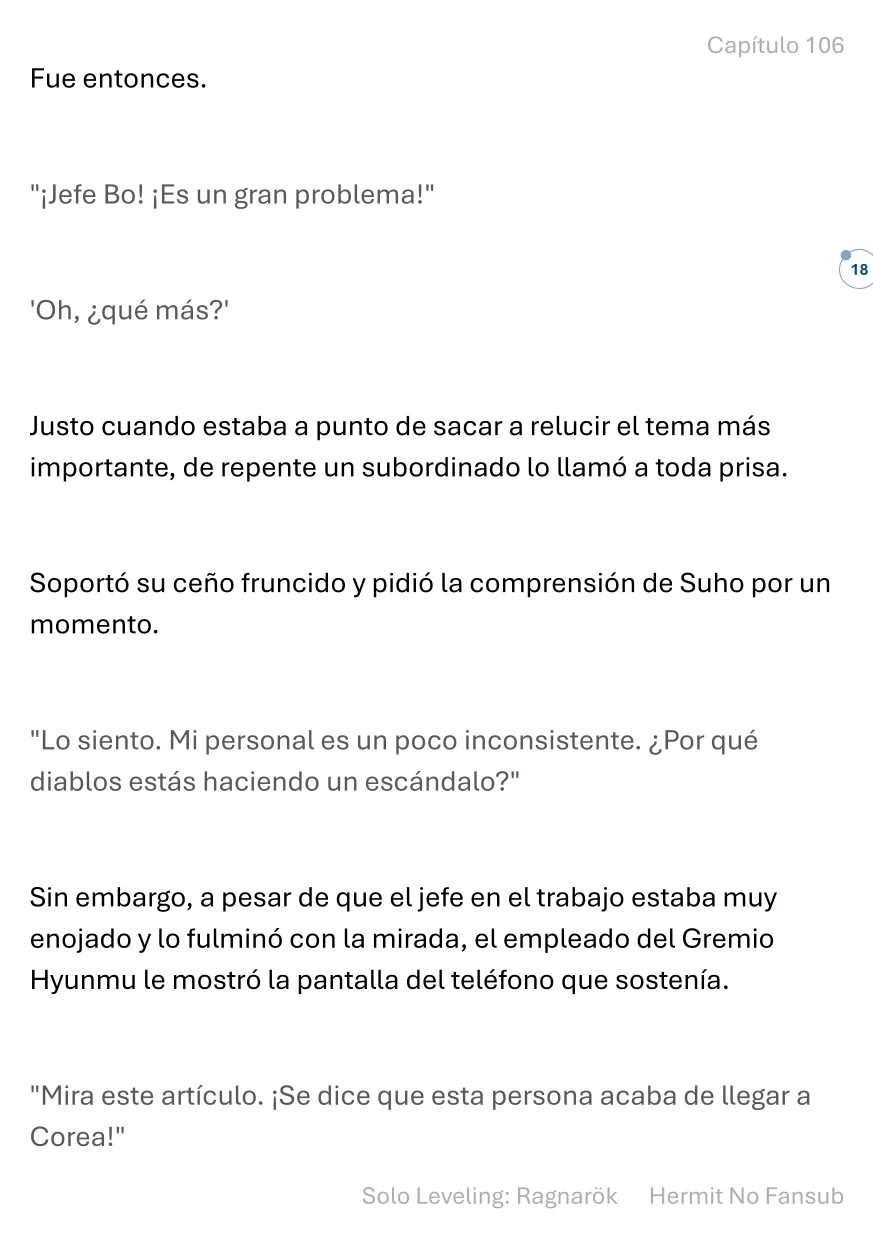 Página 19 del Manga