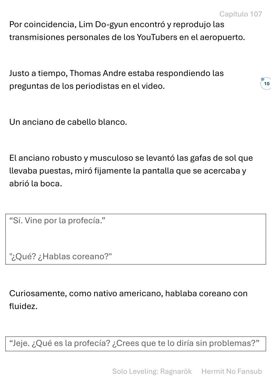 Página 11 del Manga