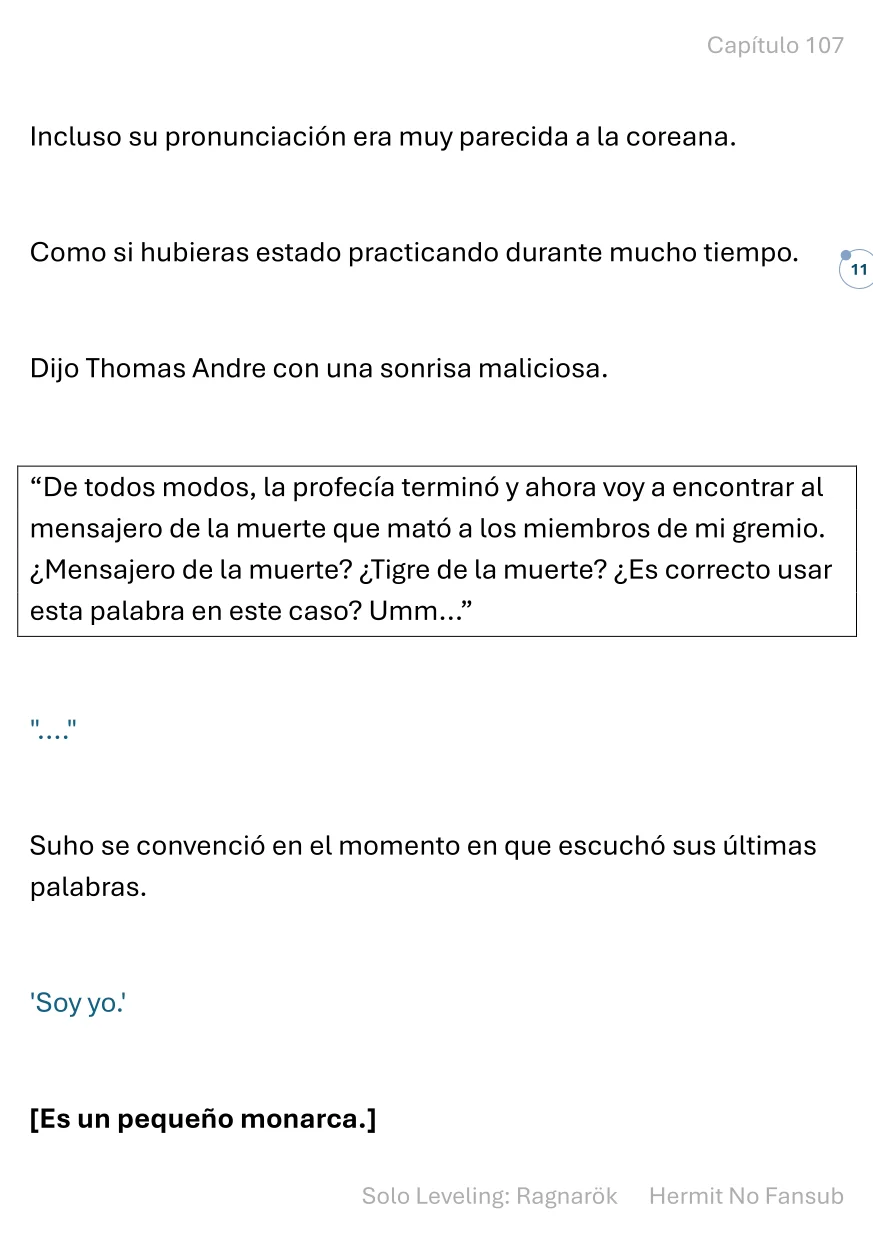 Página 12 del Manga