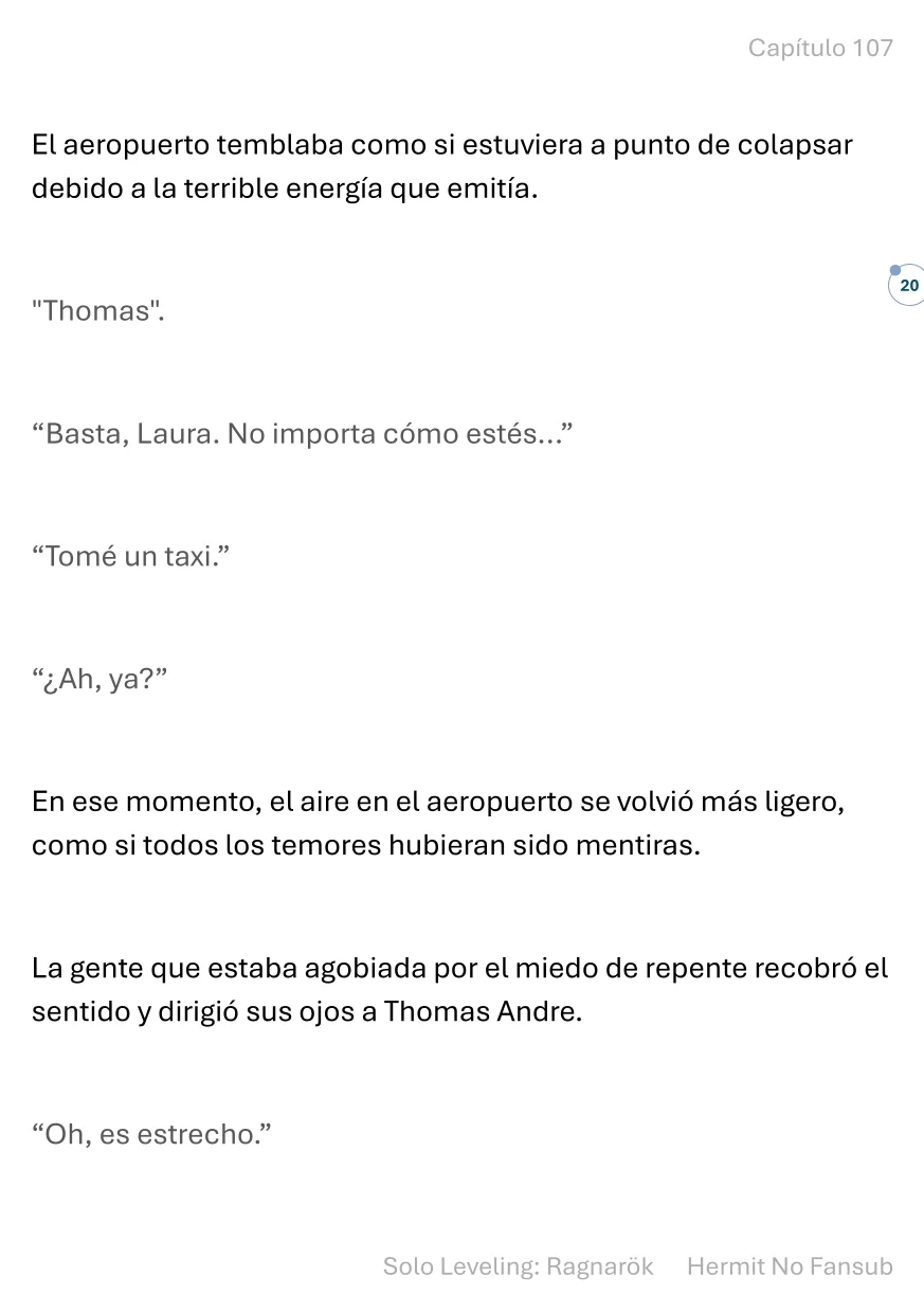 Página 21 del Manga