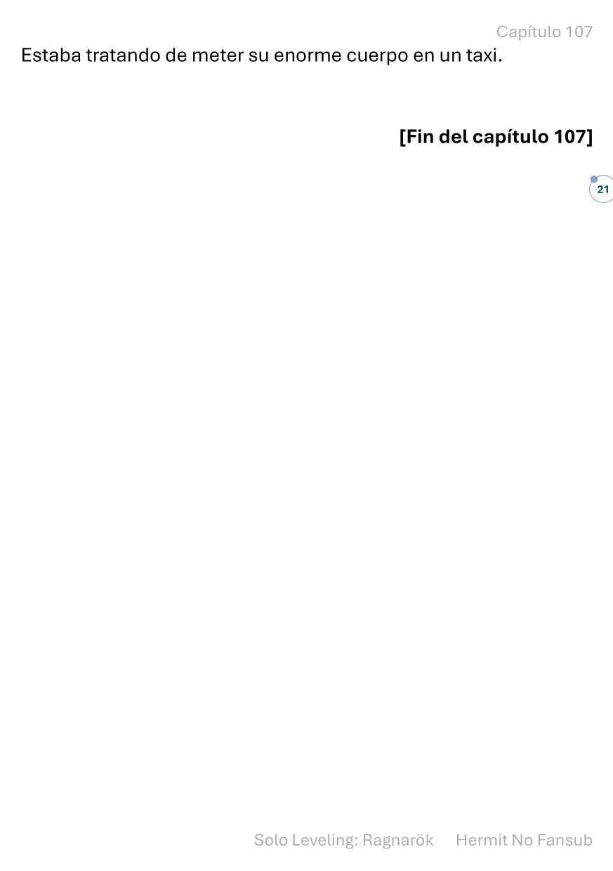 Página 22 del Manga