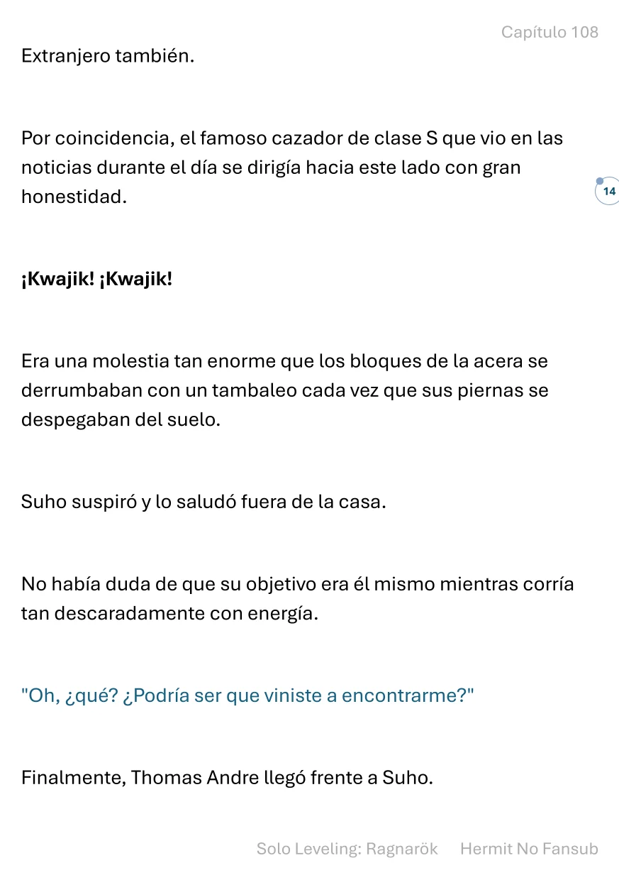 Página 15 del Manga