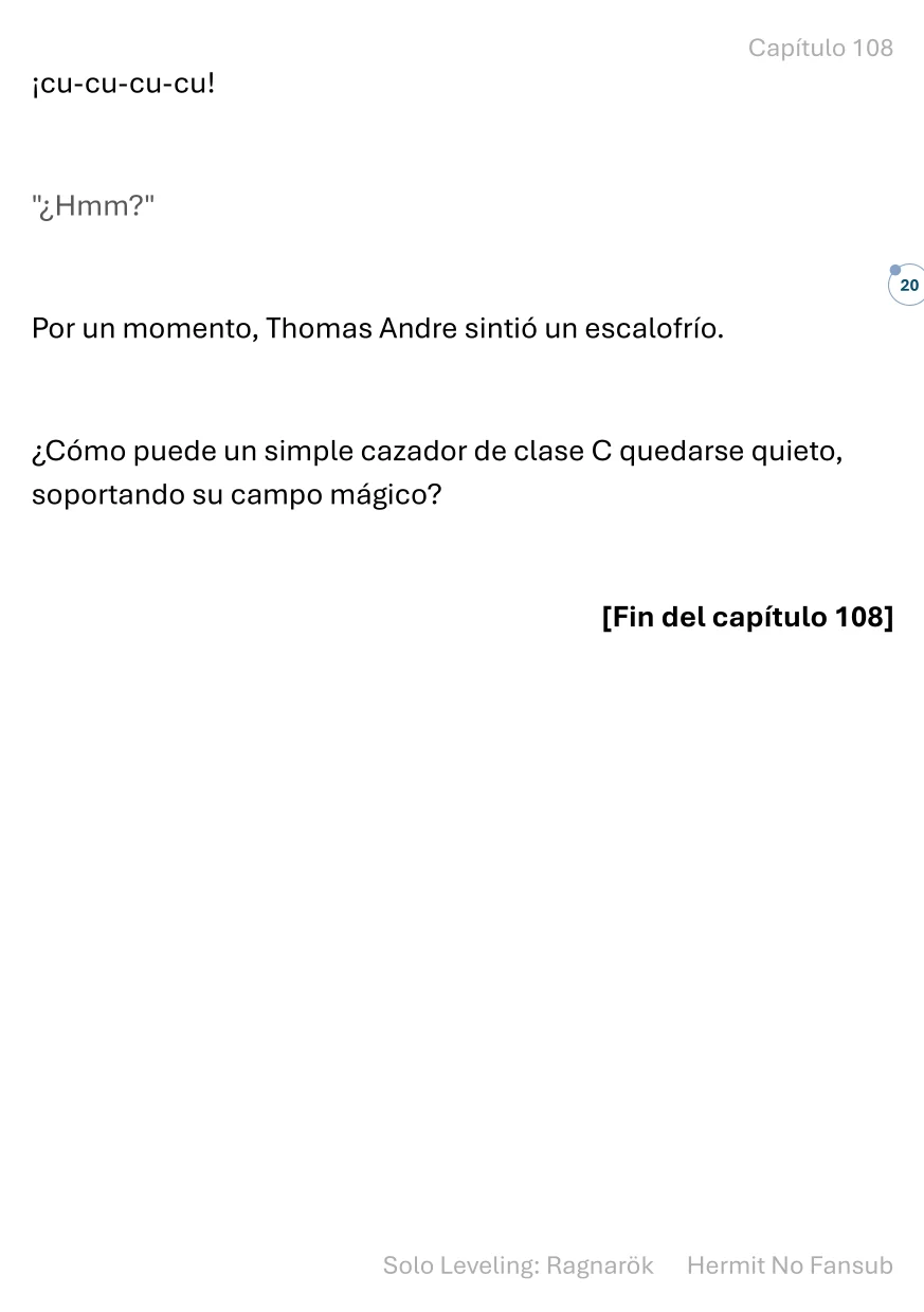 Página 21 del Manga