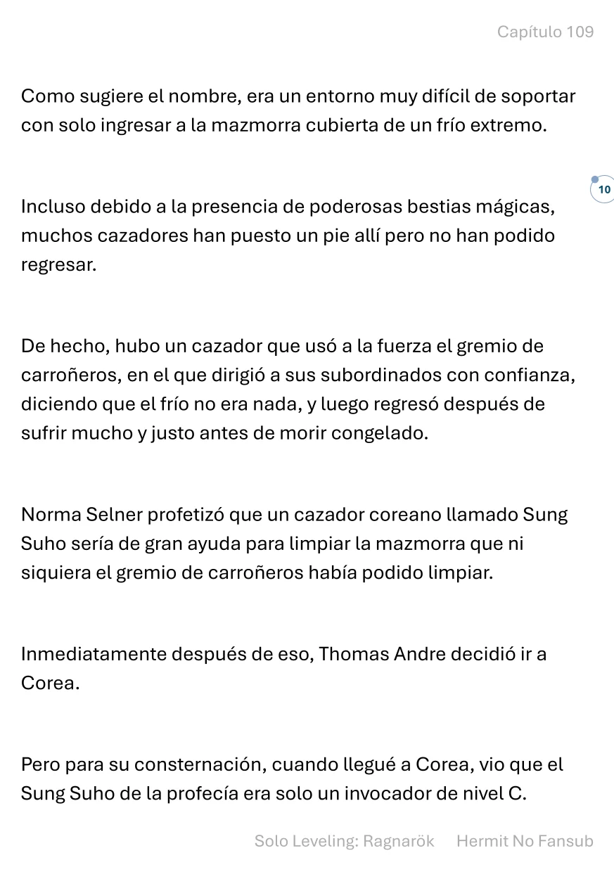 Página 11 del Manga