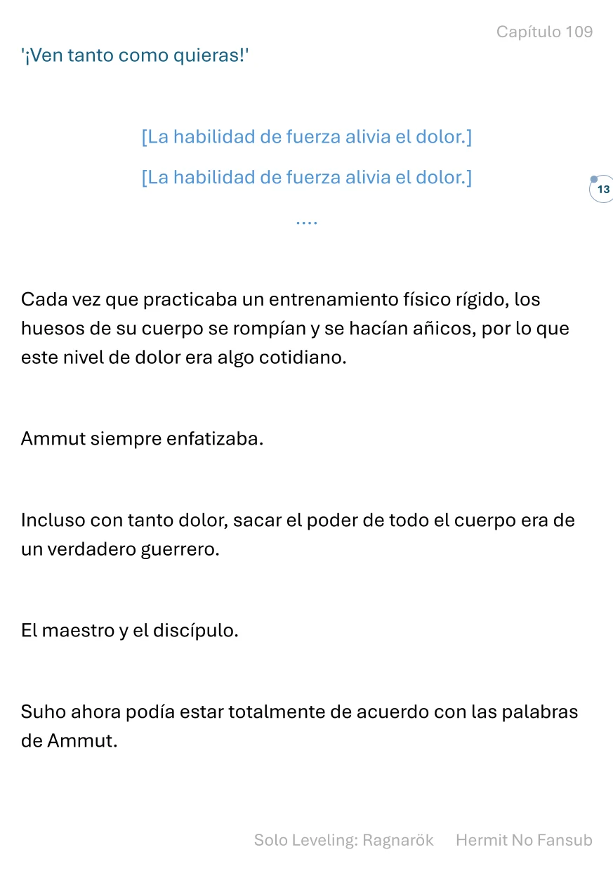 Página 14 del Manga