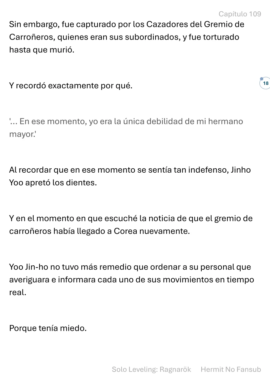 Página 19 del Manga