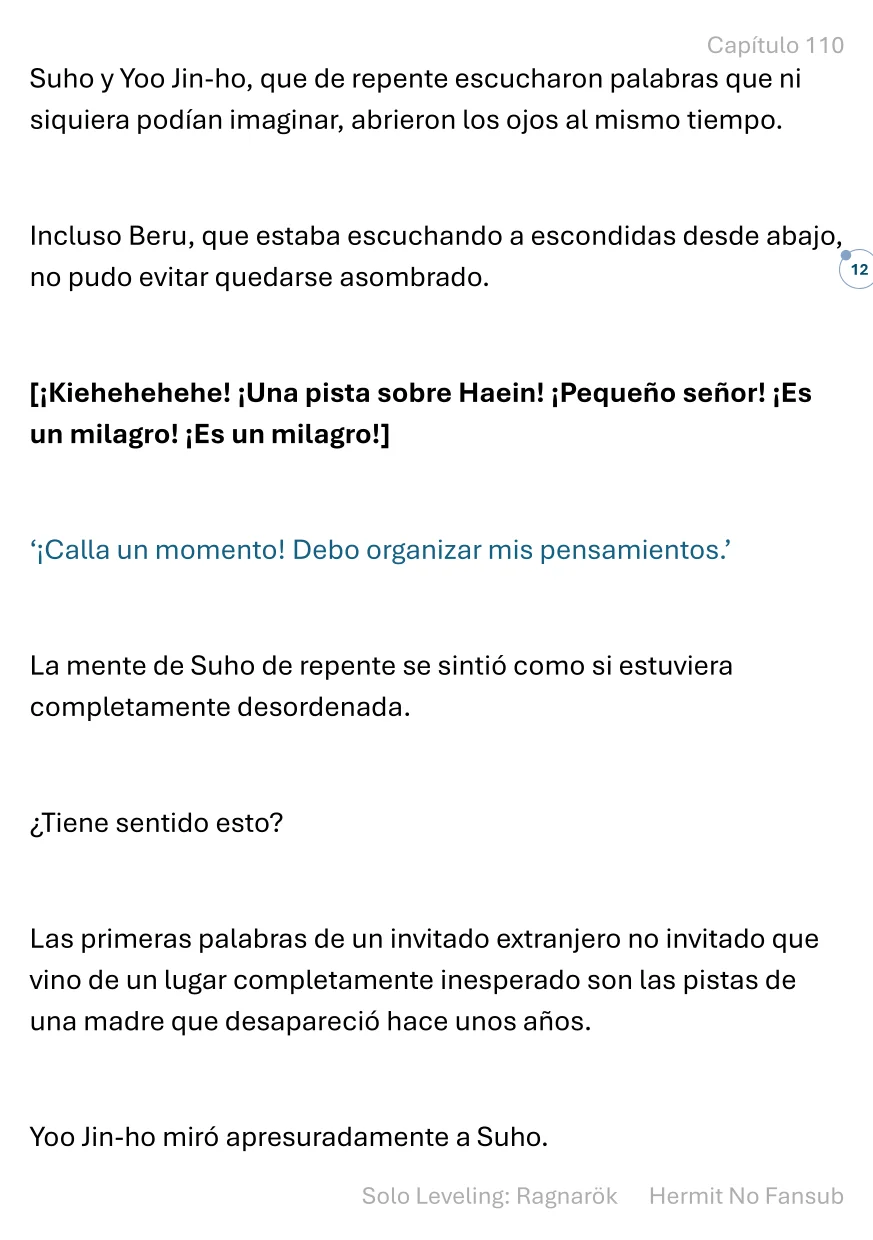 Página 13 del Manga