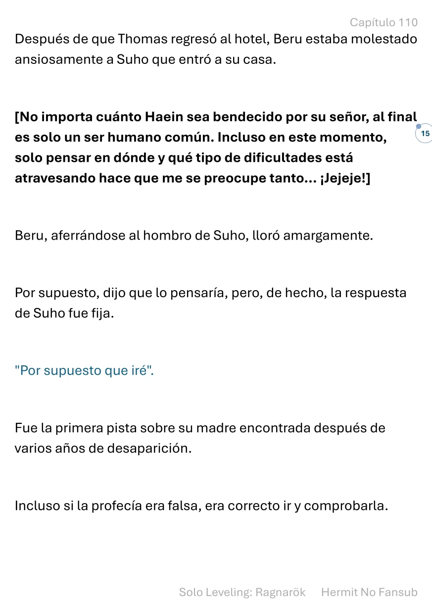 Página 16 del Manga