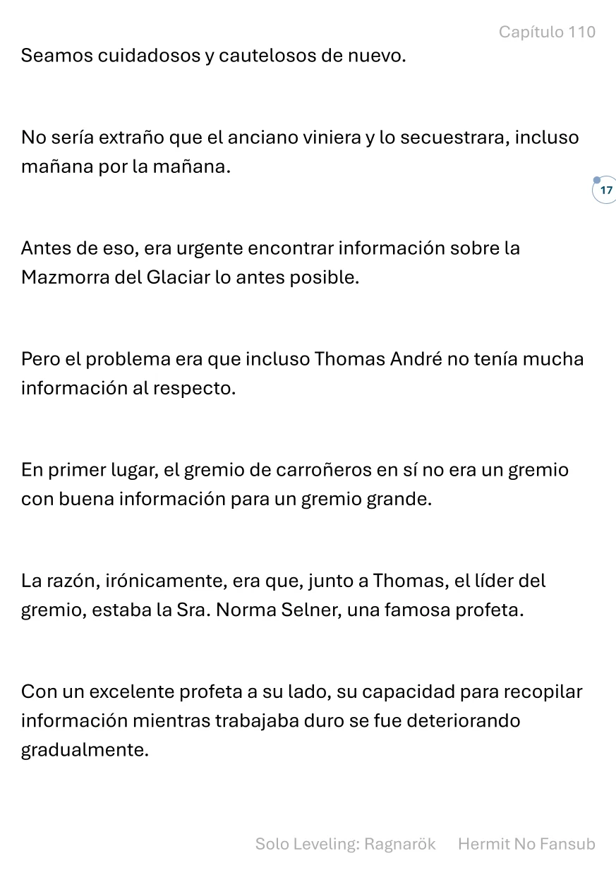 Página 18 del Manga