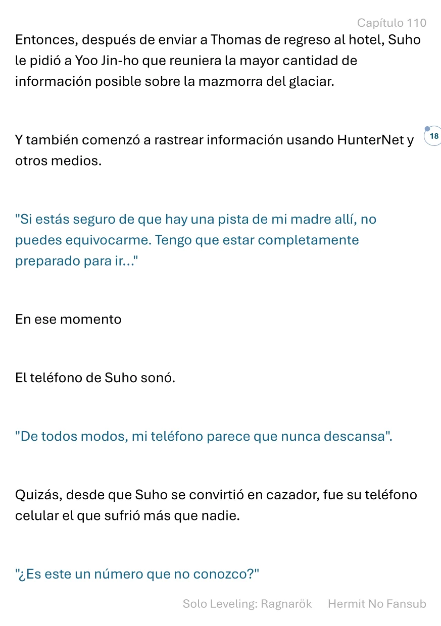 Página 19 del Manga