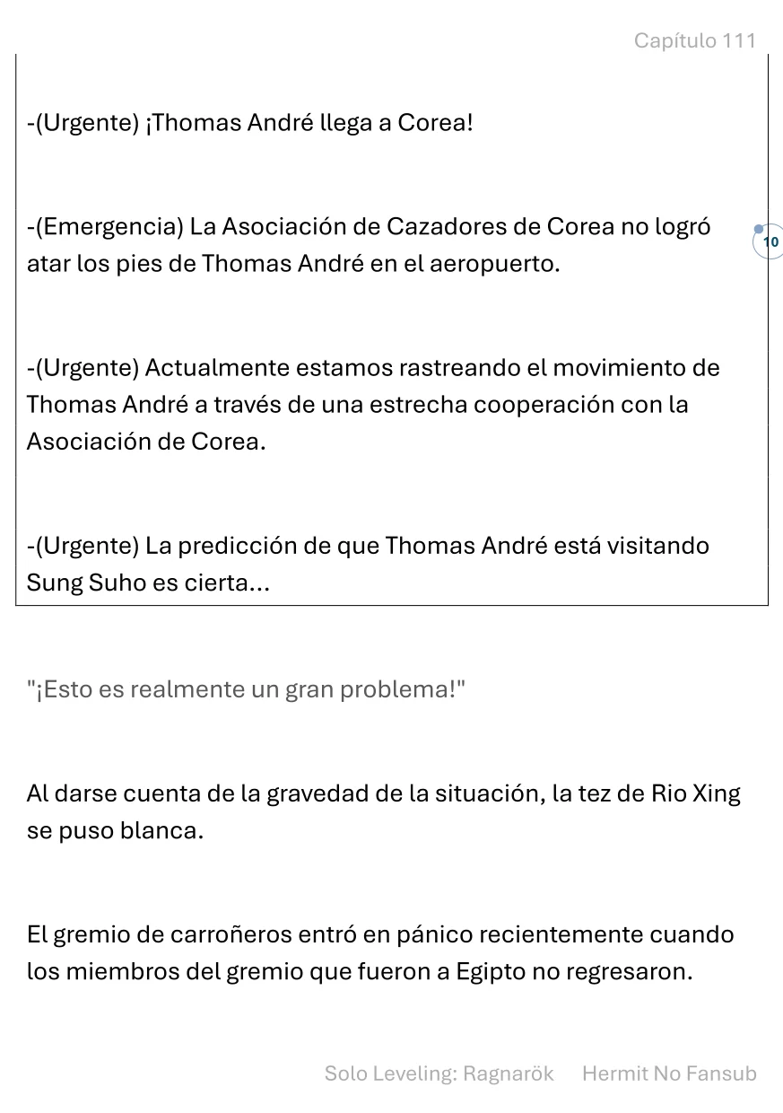 Página 11 del Manga