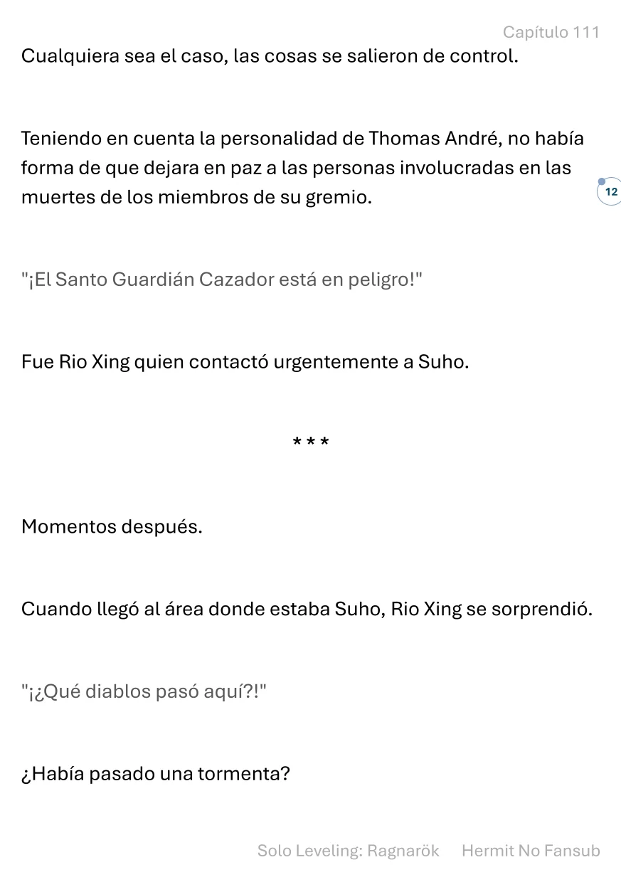 Página 13 del Manga