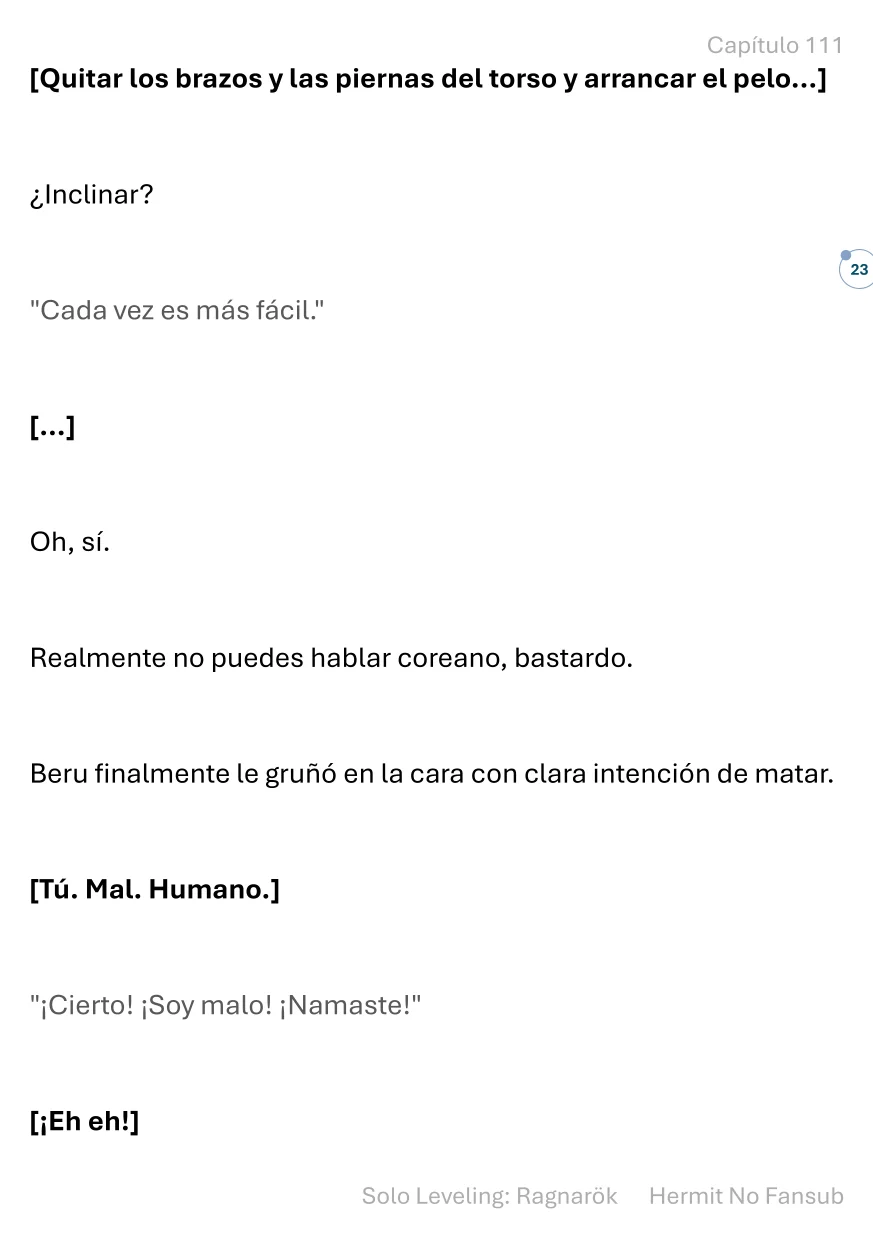 Página 24 del Manga