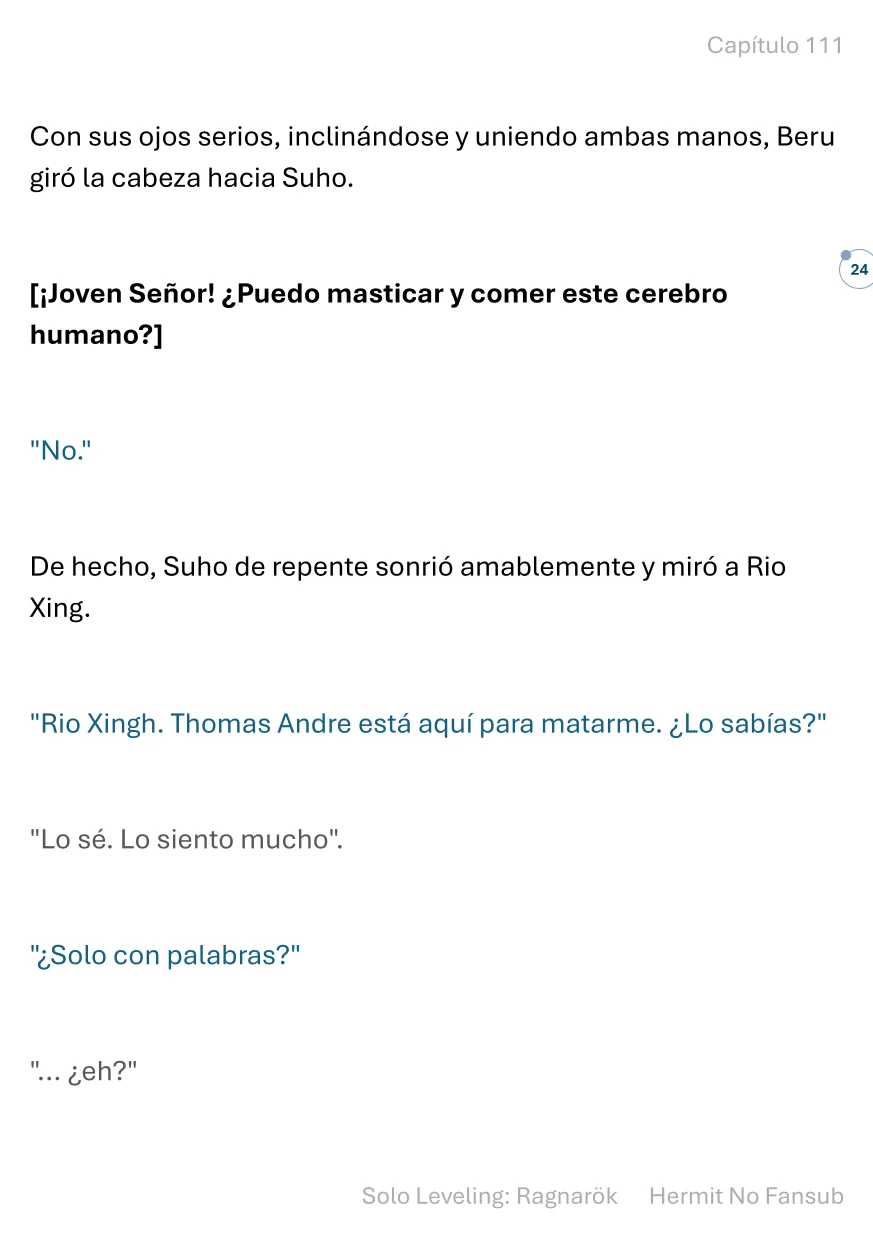 Página 25 del Manga