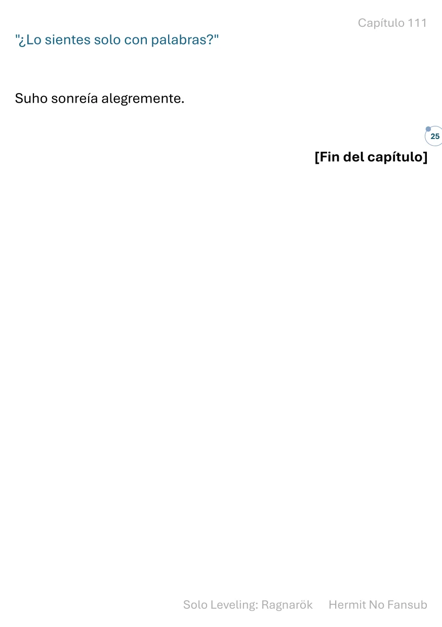 Página 26 del Manga