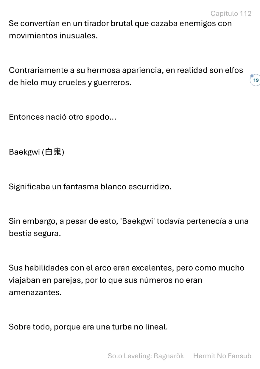 Página 20 del Manga