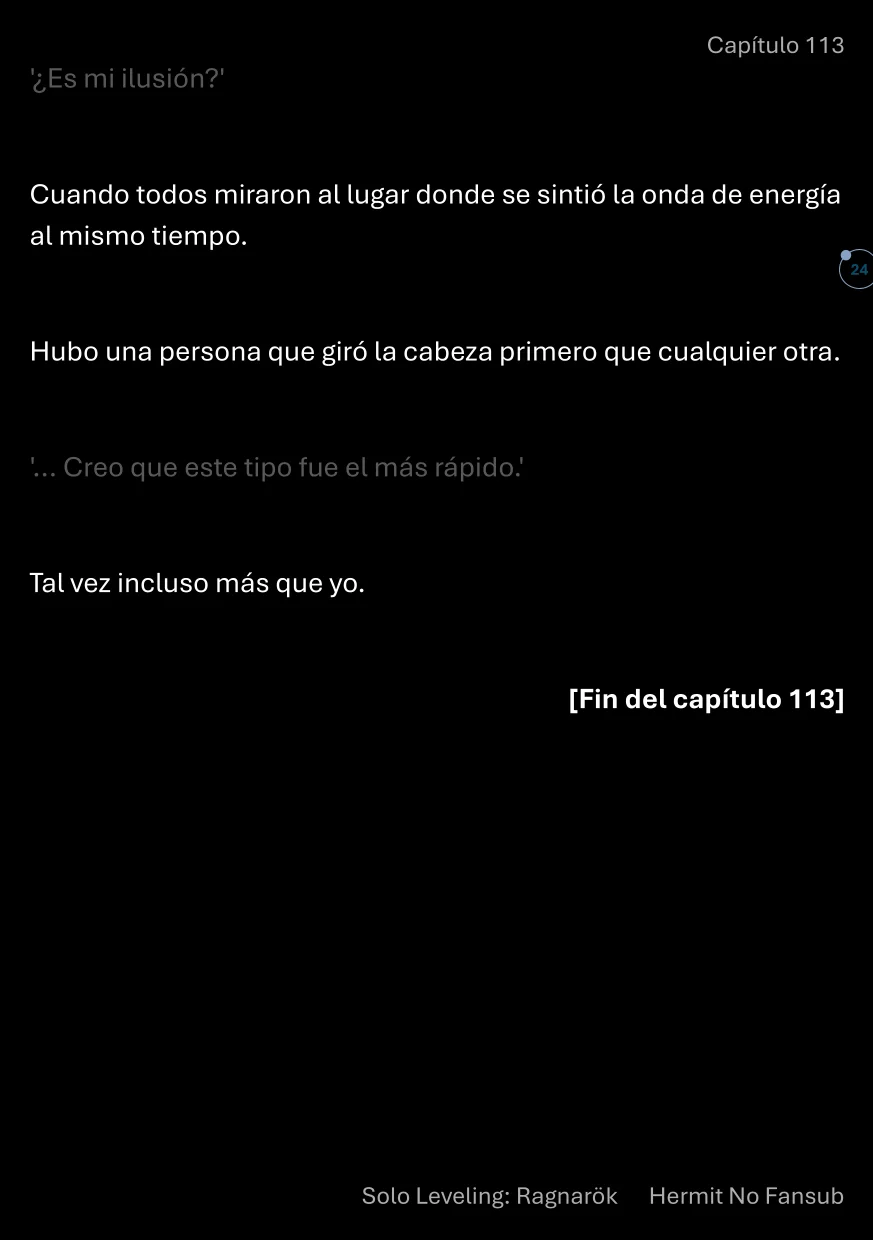 Página 25 del Manga