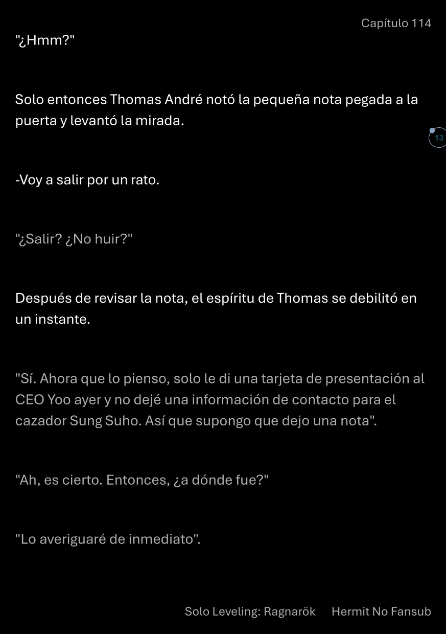 Página 14 del Manga