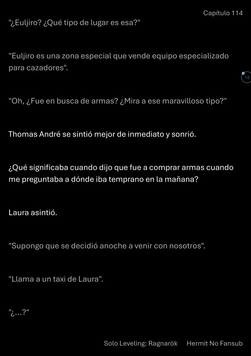 Página 19 del Manga