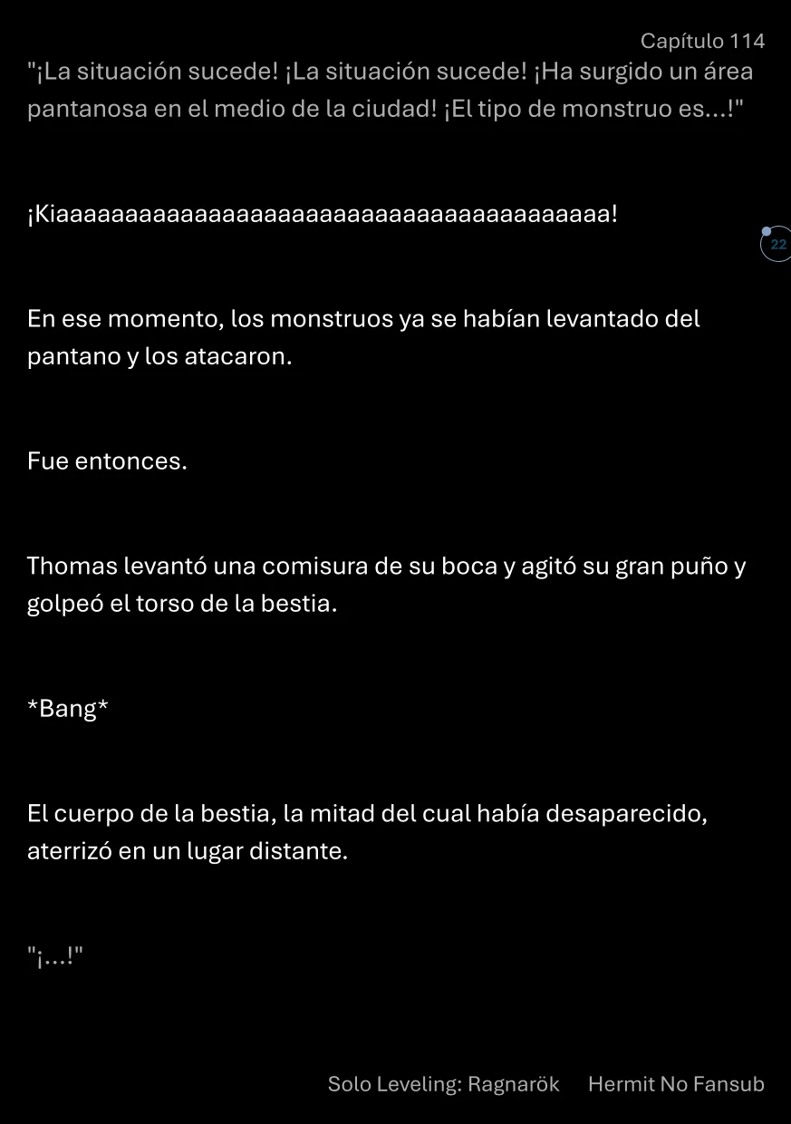 Página 23 del Manga