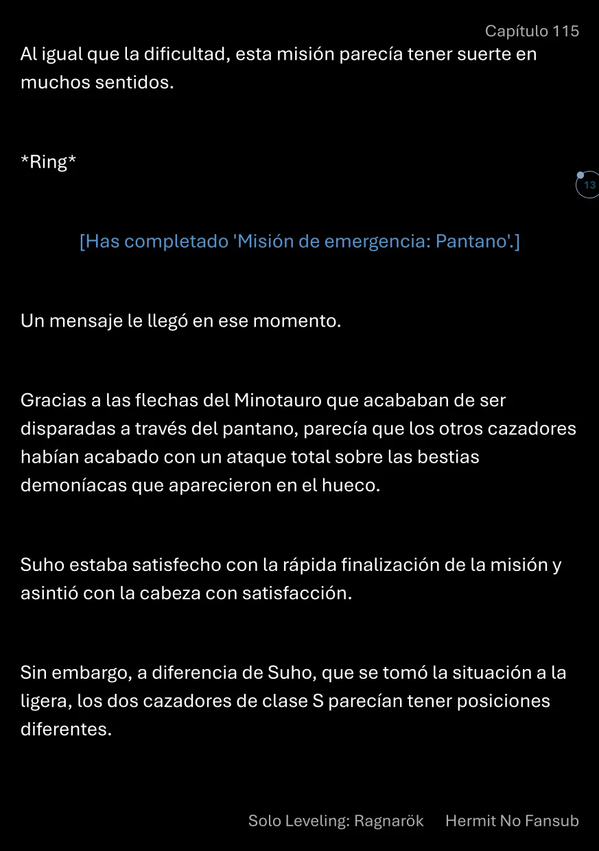 Página 14 del Manga