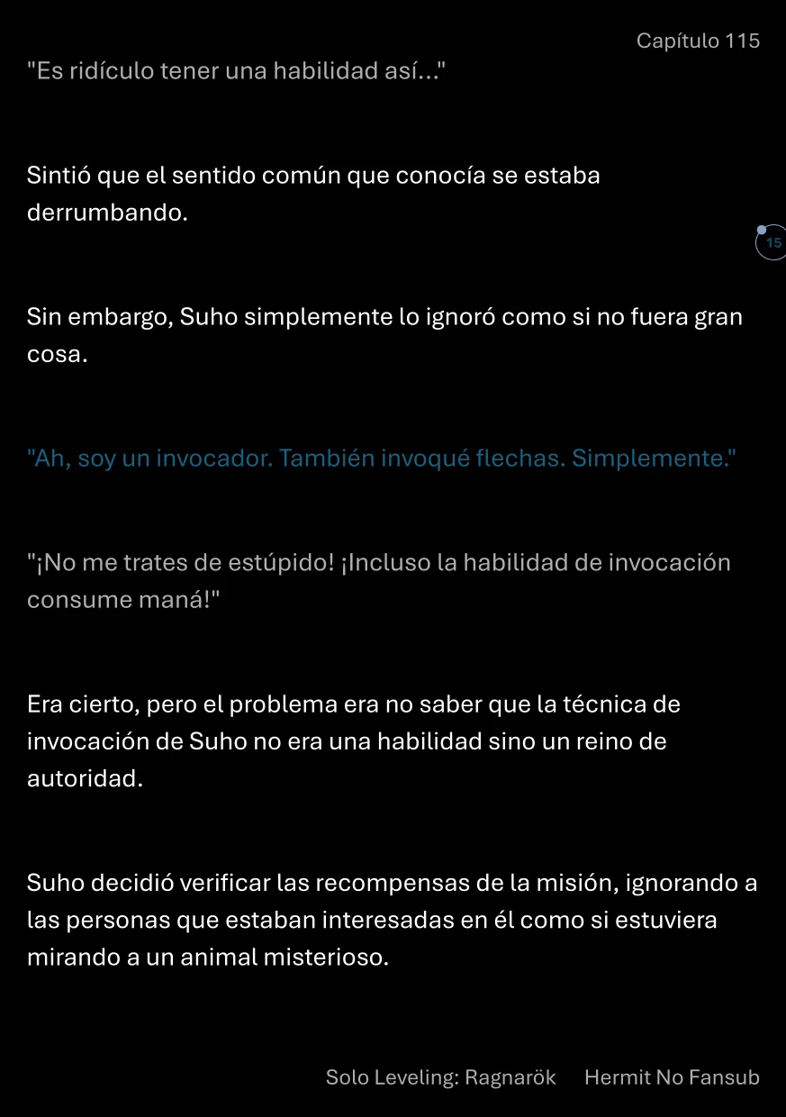 Página 16 del Manga