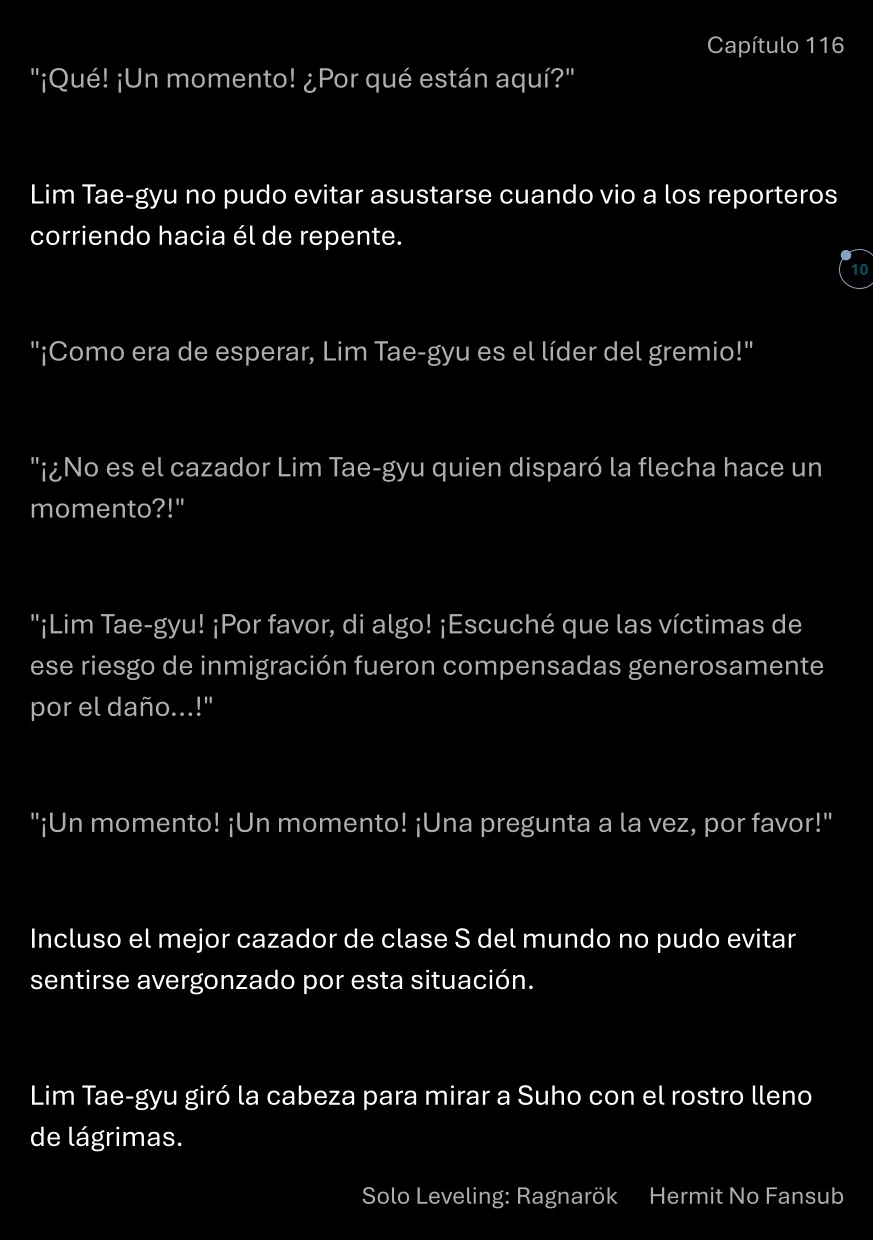 Página 11 del Manga