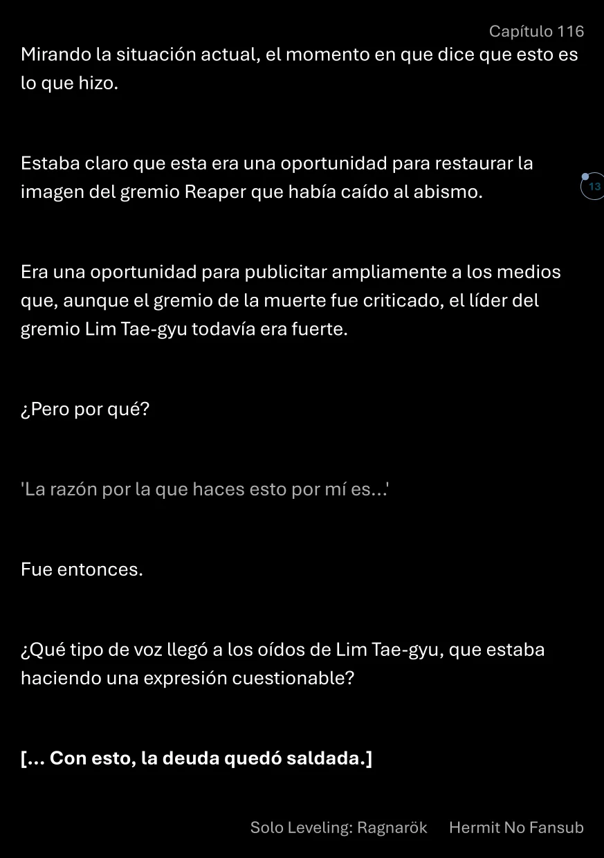 Página 14 del Manga