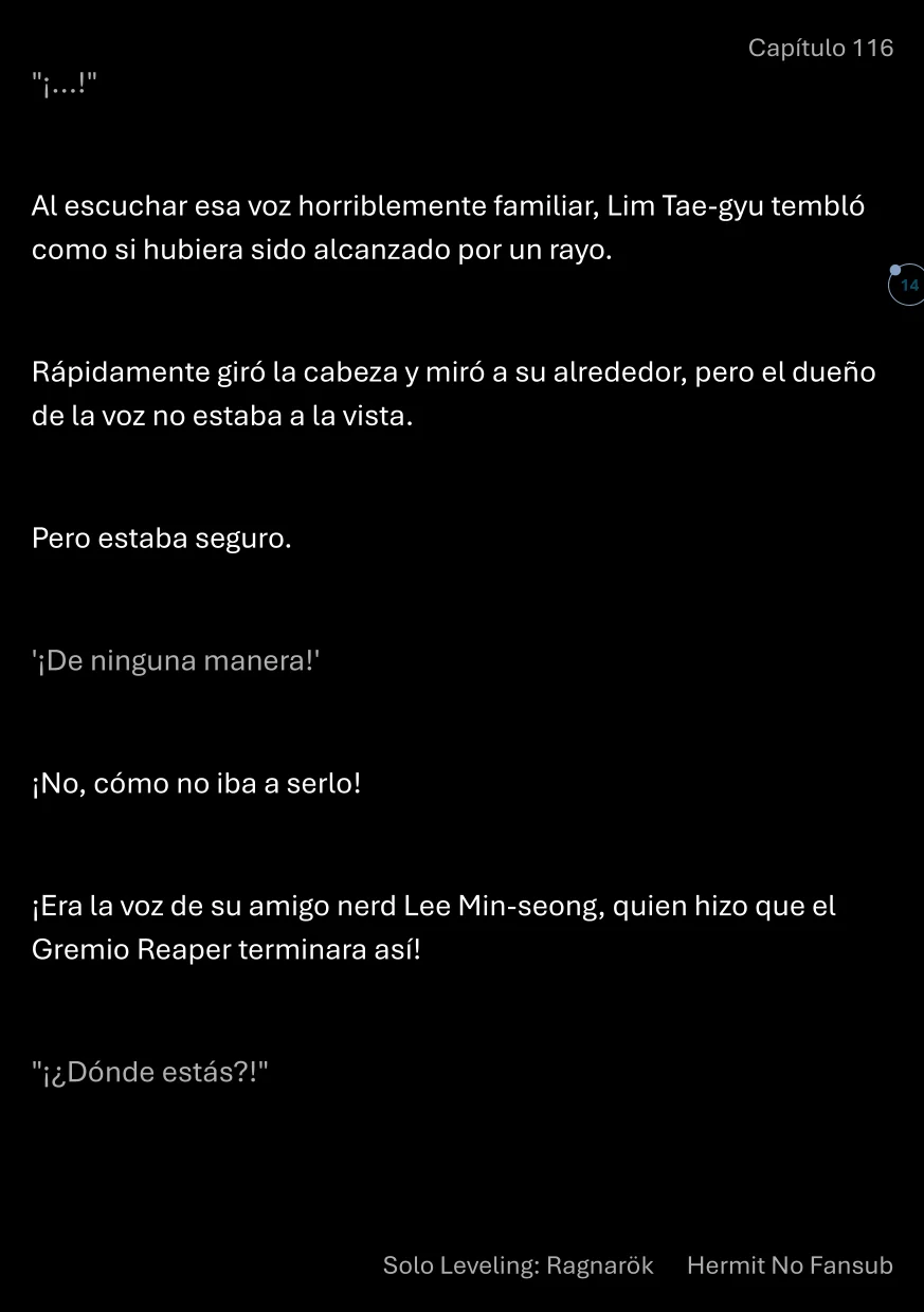 Página 15 del Manga